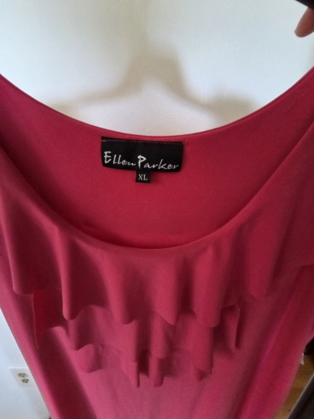 Pink Ruffle Sleeveless Dress - Picture 2 of 3